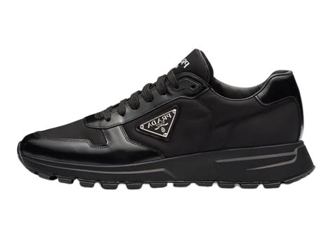 prada heren sneakers|prada leather sneakers.